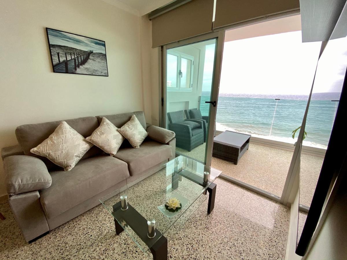 Hermoso Edificio Frente Al Mar Con Gran Terraza Y Hermosas Vistas Лас-Пальмас-де-Гран-Канарія Екстер'єр фото